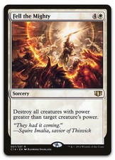 Fell the Mighty (NM) Commander 2014 C14 Magic MTG