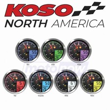 Koso BA051211 LCD Color Change Speedo And Tachometer for Electrical Gauges & fg