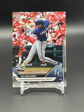 2025 Topps Now MLB Jac Caglianone #262 Call Up 1st Hit BASE Card