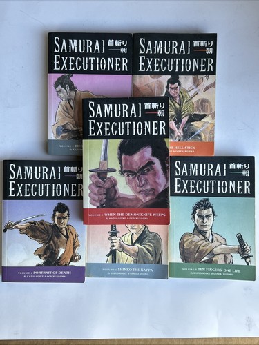 Samurai Executioner Manga Complete English Collection Vol 1-6 Dark Horse Manga - Picture 1 of 9