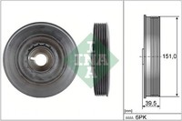 NEU - Schaeffler INA 544009010 Riemenscheibe, Kurbelwelle FüR Dacia Infiniti