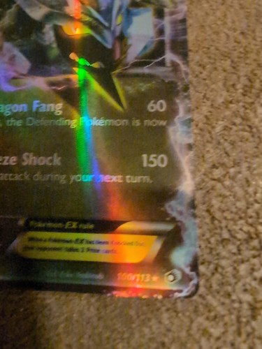 Black Kyurem EX 100/113 Tesori Leggendari Holo - Foto 3 di 11