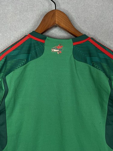 Adidas Mexico 2022-23 Authentic Men’s Slim Fit Home Jersey [HD6899] Size: Medium - Picture 8 of 9