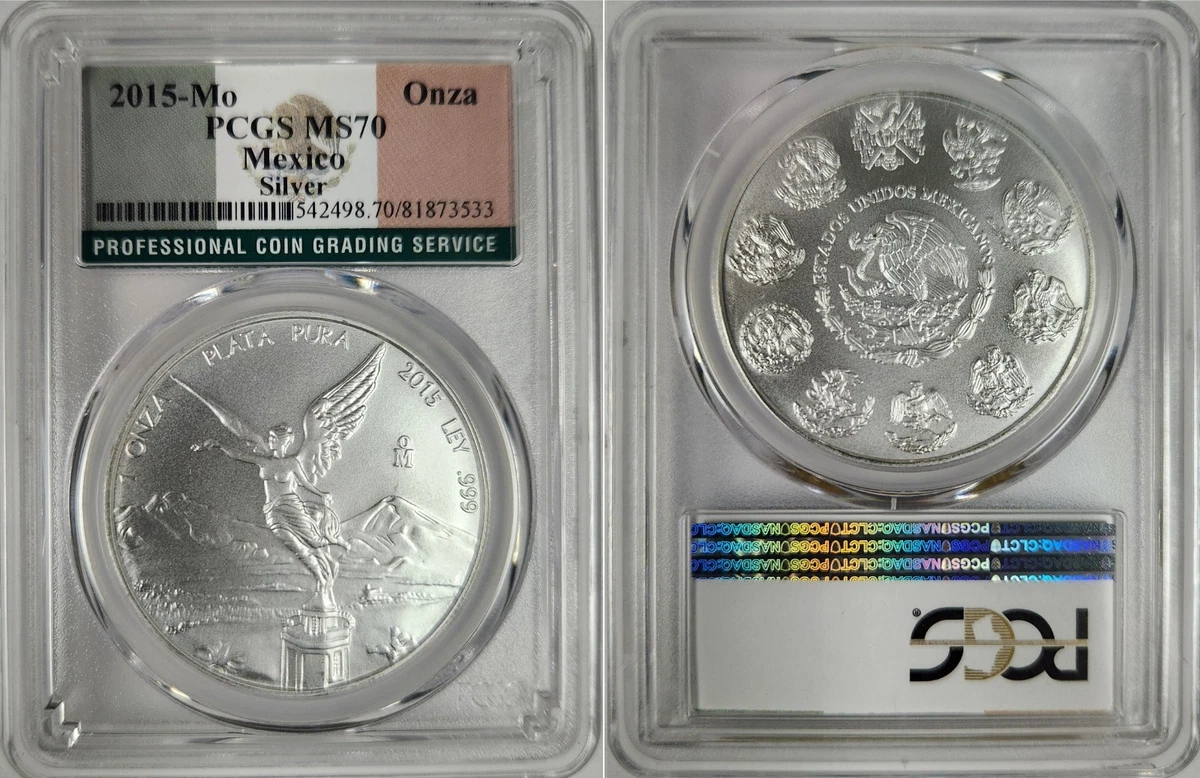 2015 Grade MS 70 Mexican Coins for sale | eBay