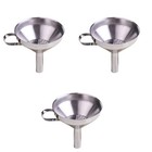  3 Pieces Funnel Strainers Stainless Steel Small for Protein Powder