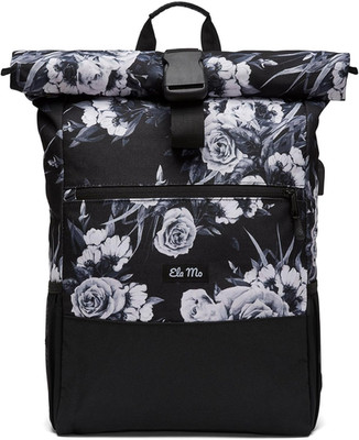 Ela Mo  Rolltop Rucksack Damen - Rollrucksack anti Diebstahl Für Sport & Reisen 