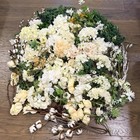 Huge Full Box Artificial Flowers Greenery Lot Neutral Colors Wedding Home Decor