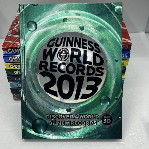 20x Guinness World Records Hardcover Bücher Restposten Konvolut 2001-2021 Sammlung - Bild 13 von 22