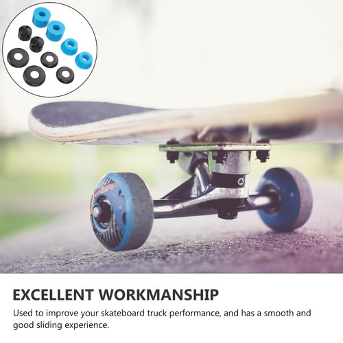  1 Juego Monopatín Amortiguador Monopatín Camión Buje Portátil A Prueba de Golpes - Imagen 8 de 17