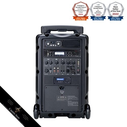 High-power portable wireless amplifier + microphone set with a maximum output of - Picture 2 of 9