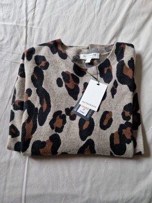 Marks and Spencer Autograph Kaschmir Pullover Natur Gr. 10