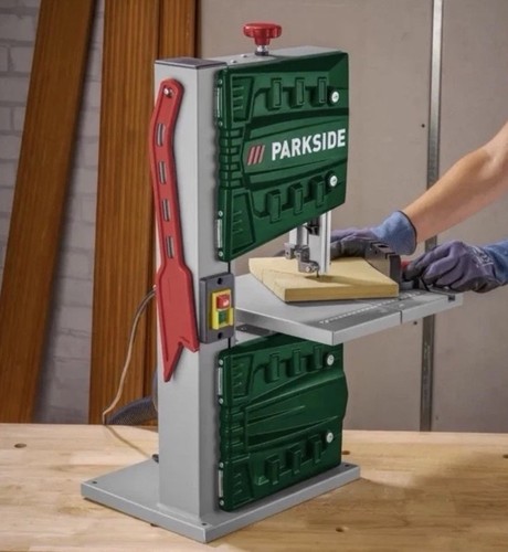 Parkside Bandsäge 350W mit staubdichtem Ein/Aus Sicherheitsschalter - 3 Jahre Garantie - Bild 9 von 12