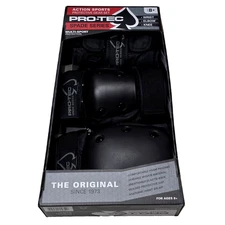 Action Sports Protective Gear Set Pro Tec Spade Series Wrist Elbow Knee Pad