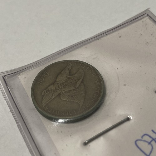 1858 Flying Eagle Cent Large Letters Fine Condition Vintage U.S. Penny Coin - Bild 4 von 6