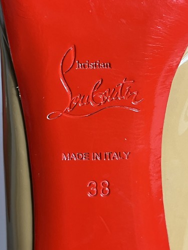 Christian Louboutin Simple Pump 38 EU 5 UK patent leather Women Heels - Picture 9 of 15