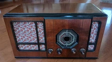 Vintage 1936 Stromberg-Carlson BC Police SW Band Tube Radio - needs work
