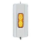 United Pacific 86500B Door Mirror   "West Coast", 7" X 16", 18 Led, Stainless