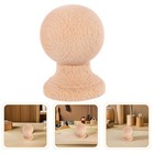  Wooden Bed Post Finial: Staircase Unfinished Solid Wood Finial Post Top For