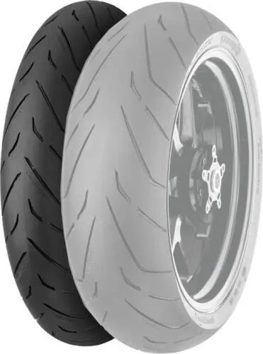 Conti Road 120/70R17 Front Radial Tire 58W TL Yamaha FJ1200A 92-93 - Picture 1 of 3