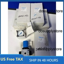 New LR-1/4-D-7-MINI Festo 162583 Fast Shipping Pressure Regulator