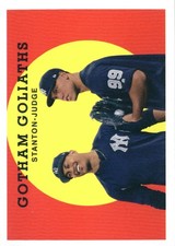 2018 Topps Archives #304 Aaron Judge Giancarlo Stanton - NM-MT