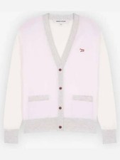 Maison Kitsune Baby Fox Patch Color Block Cardigan MW00505KT1036 P603 133043063