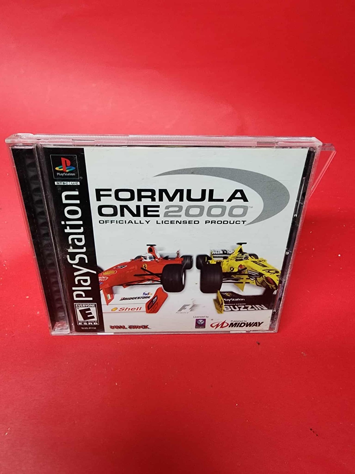 Formula One 2000 PlayStation 1 PS1 Racing Game CIB *disc are like new*