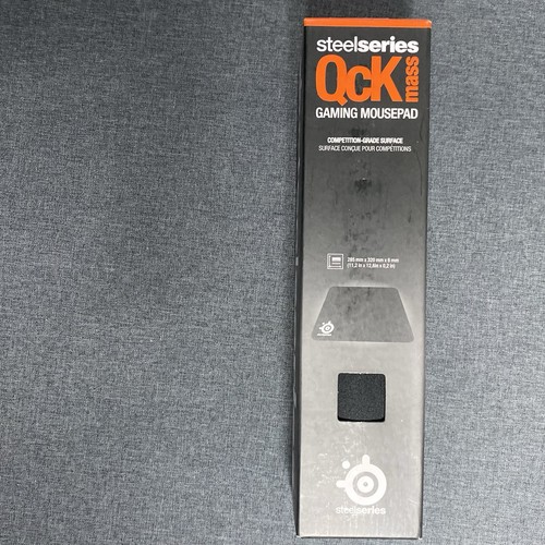 Alfombrilla de ratón para juegos SteelSeries QcK superficie de tela gruesa masiva 285 x 320 x 6 mm - negra - Imagen 9 de 11