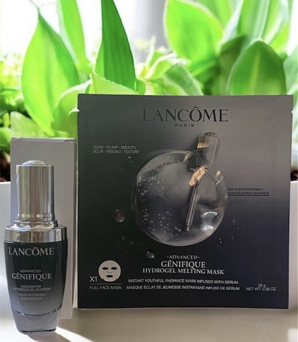 Lancome Genifique Schmelzmaske & Jugend aktivierendes Konzentrat Serum 1 Flüssigunze/30 ml - Bild 2 von 3