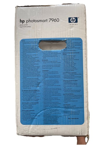 HP 7960 Photosmart high definition Digital Photo Inkjet Printer New - Picture 5 of 7