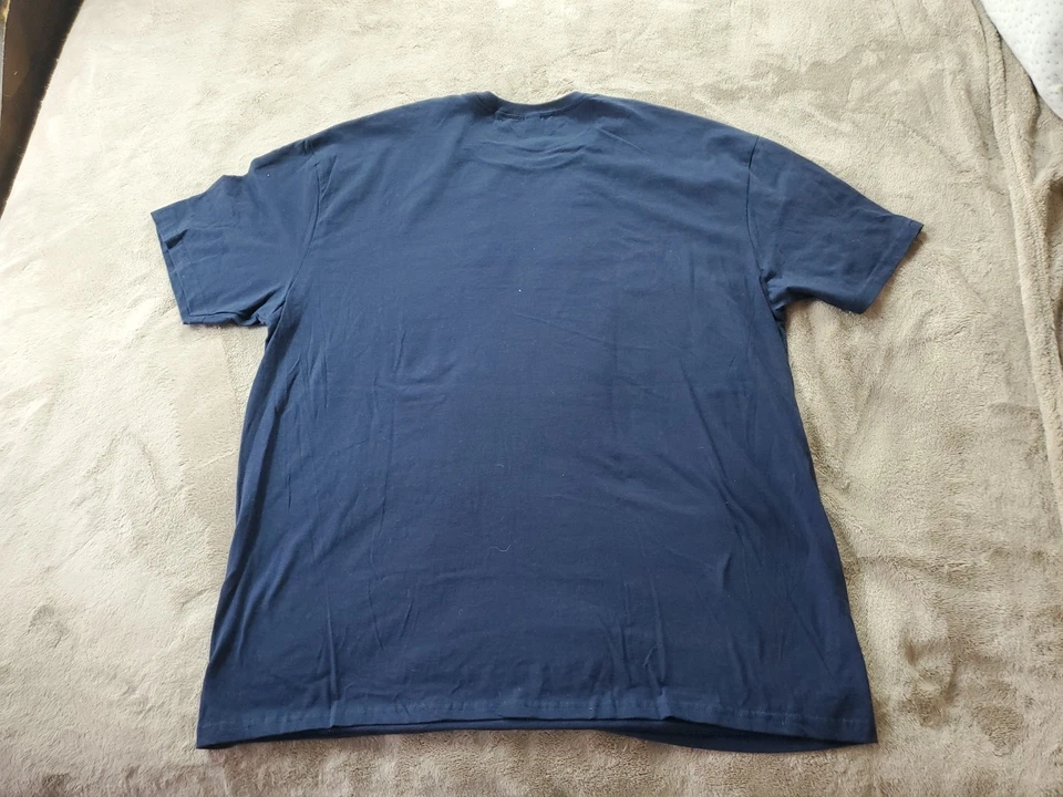 Ted Williams 男式剪影图案 T 恤 2XL 蓝色 — 第 4/4 张图片