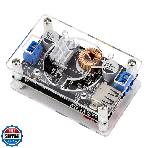 DROK DC Buck Converter Adjustable Voltage Regulator 12V 6V-32V to 1.5-32V 5A, - Picture 5 of 5