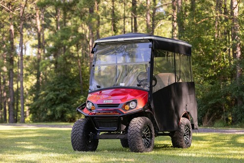 Carcasa de carro de golf de vinilo Red Dot beige grado marino para EZGO Express S4 Elite - Imagen 3 de 7