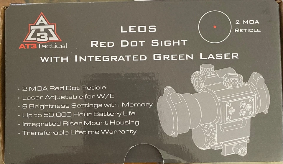 Láser verde punto rojo AT3 LEOS Foto 2 de 3