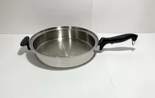 Chef's Ware Townecraft T304 Sauce Pan Frying Skillet 11” Stainless Steel No Lid