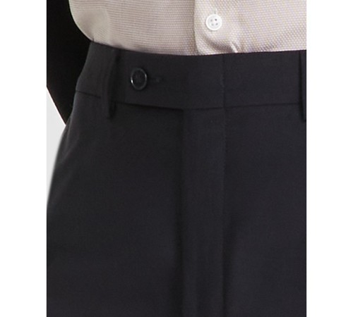 Calvin Klein Mens Slim fit Dress Pants 30 / 30 Black Solid - Imagen 5 de 6