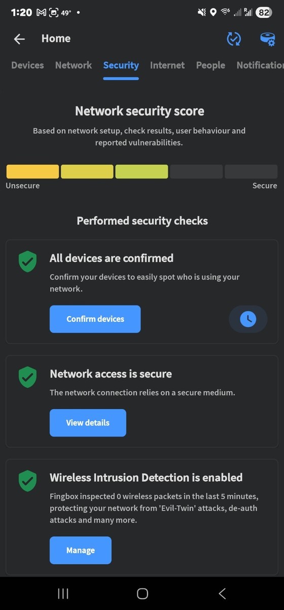 Fingbox Version 2.0 FIN-B-002 Wi-Fi Network Security & Monitoring