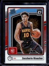 2024-25 Panini Donruss Optic Zaccharie Risacher Rated Rookie RC #268 Hawks