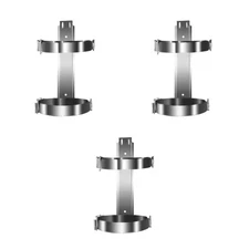 Set of 3 Wall-mounted Fire Extinguisher Bracket Hanging Hook Extiguisher Hanger
