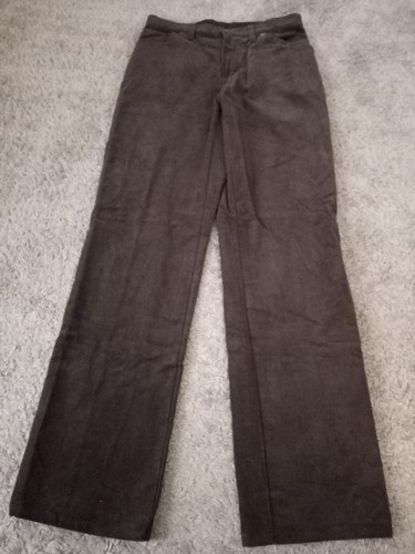 Vintage JC Penney Plain Pockets Pants Mens 30x32 Brown Straight Corduroy NWT - Picture 2 of 13