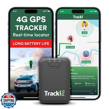 Tracki Pro GPS Tracker for Vehicles, USA made tech. Up to 7 Months Batt. Wate