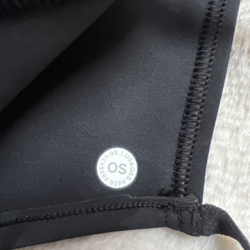 LULULEMON DOUBLE STRAP FACE MASK CAMO & BLACK NWOT BRAND NEW!  2 PAIRS - Picture 4 of 6
