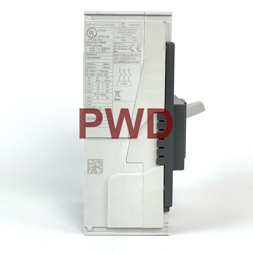 NIB ABB A2A125TW Circuit Breaker Formula A2 A 250 UL TMF, 3-P, 125 Amp, TQD32125 - Picture 10 of 16