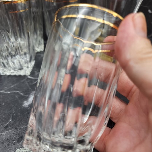 Vintage Anchor Hocking And Federal Glass Juice/Whiskey Glasses 1940's Lot Of 9 - Picture 7 of 15