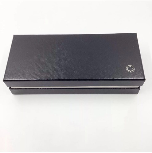 Montblanc Black Leather Pen Pouch / Case ( For 2. Pens ).., Boxed, Nr Mint - Picture 7 of 10