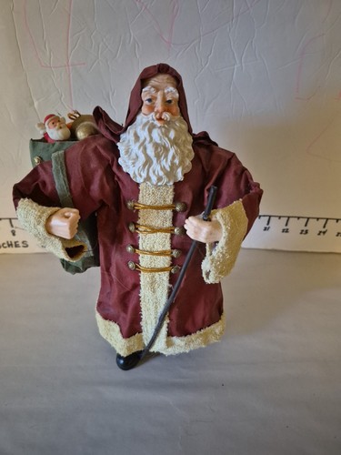 Konvolut 3 Clothtique Weihnachtsmänner Vintage - Bild 16 von 24