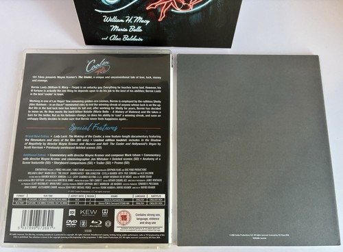 THE COOLER (2003) Blu-ray+DVD 101 FILMS Limited Booklet Alec Baldwin IMPORT MINT - Picture 5 of 9