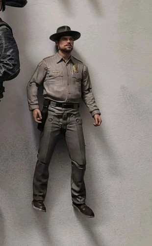 McFarlane Toys Stranger Things Chief Hopper Actionfigur 2017 Netflix - Bild 1 von 1