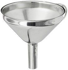 Kuchenprofi 4 Inch Stainless Steel Kitchen Funnel Liquid Transfer Tool