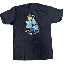 NEW 80s Disneys Haunted Mansion T-Shirt Distressed RARE Mickey S-5XL Reprint